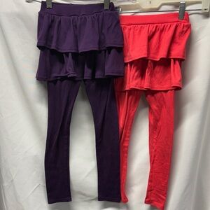 Sheecute Vibrant Purple and Pink Kids Leggings